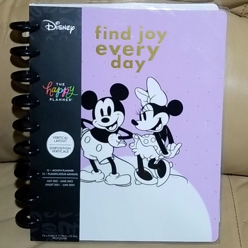 June2021-June2022 Mickey&Minnie 12MthHappyPlanner